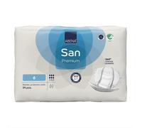 Abena Saint 6 Premium Coussinets 34 Pièces 360° Fuite Protection Incontinence