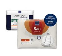 ABENA San Premium Lot de 22 serviettes d'incontinence pour homme et femme, respirantes et confortables, absorption rapide, discrètes et efficaces pour incontinence - Premium 8, absorption de 2500 ml