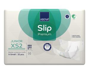 Abena Slip Premium Junior - Change complet pour jeunes de 5 à 15 ans - Taille XS2 - 32 pièces