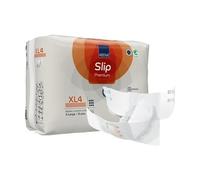 ABENA Slip Premium Lot de 4 serviettes d'incontinence tout-en-un pour homme et femme, éco-étiquetées, pour incontinence pour homme, XL 4, tour de taille 110-170 cm, absorption 4000 ml, lot de 4
