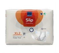 ABENA Slip Premium Lot de 21 serviettes d'incontinence tout-en-un pour homme et femme, éco-étiquetées, pour incontinence pour homme, XL 2, tour de taille 110-170 cm, absorption de 3400 ml