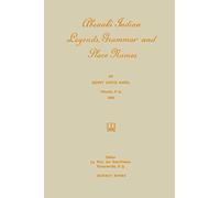 Abenaki Indian Legends, Grammar and Place Names