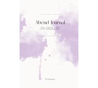 Abend-Journal „Ich lasse los“: Farbe lila