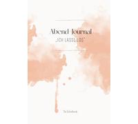 Abend-Journal „Ich lasse los“: Farbe orange