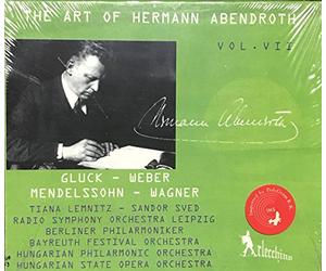 Abendroth, Hermann - Art of Abendroth 7 gluck weber mendelssohn wagner