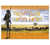Abenteuer Masai Mara (Tischkalender 2026 DIN A5 quer), CALVENDO Monatskalender: Die Masai Mara ist Kenias tierreichstes Reservat, sowohl in Bezug auf ... der Arten als auch auf die der Einzeltiere.