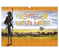 Abenteuer Masai Mara (Wandkalender 2026 DIN A3 quer), CALVENDO Monatskalender: Die Masai Mara ist Kenias tierreichstes Reservat, sowohl in Bezug auf ... der Arten als auch auf die der Einzeltiere.