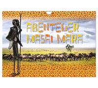 Abenteuer Masai Mara (Wandkalender 2026 DIN A4 quer), CALVENDO Monatskalender: Die Masai Mara ist Kenias tierreichstes Reservat, sowohl in Bezug auf ... der Arten als auch auf die der Einzeltiere.