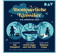 Abenteuerliche Klassiker Box. Die Schatzinsel, 20.000 Meilen Unter dem Meer, Robinson Crusoe: Hörspiele mit Stefan Kaminski, Tonio Arango, Nico Holonics u.v.a. [Import]