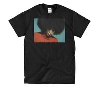 AbER34e Angela Davis - Black T-Shirt