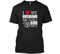 AbER34e I Love My Husband T-Shirt Made in The USA Size S to 5XL