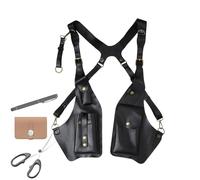 ABERARM Sac à bandoulière - Sac caché avec ajustement sûr et design utile | Sac gilet antivol unisexe pour un usage quotidien, un espace de voyage léger avec bretelles réglables