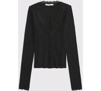 Abercrombie & Fitch Abercrombie & Fitch Black Lace Cardigan