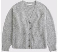 Abercrombie & Fitch Abercrombie & Fitch Grey V-Neck Cardigan