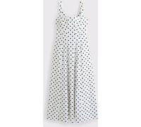 Abercrombie & Fitch Abercrombie & Fitch White Mila Midi Dress White M (EU 40-42)