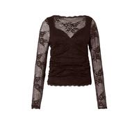 Abercrombie & Fitch Chemisier 'ZOE' brun foncé, Taille M