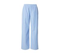Abercrombie & Fitch Pantalon bleu clair / blanc, Taille 36