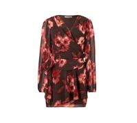 Abercrombie & Fitch Robe brun foncé / curry / rouge / rouge rouille, Taille 38