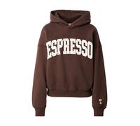 Abercrombie & Fitch Sweat-shirt chocolat / sépia / blanc, Taille M