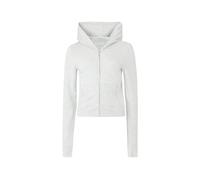 Abercrombie & Fitch Veste de survêtement gris clair, Taille L