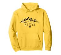 Aberdare Range Drapeau Kenya des montagnes alpines Kenya Souvenir Sweat à Capuche