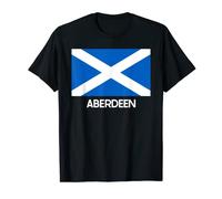 Aberdeen Scotland Scottish Flag Banner O Scotland T-Shirt