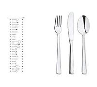 Abert 3150006 couteaux, acier inoxydable, gris