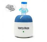 ABEST Mini Vortex Mixeur, mélangeur peinture pour salons de manucure, peintres et bricoleurs, 5200RPM agitateur de peinture de laboratoire Vortex avec fonction tactile(bleu)