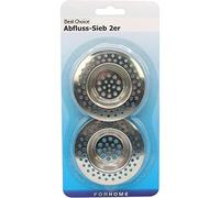 Abflußsiebe 2 Set 7 cm verchromt auf karte marque OSMA