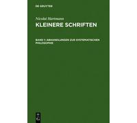 Abhandlungen Zur Systematischen Philosophie