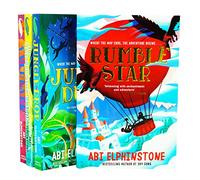 Abi Elphinstone The Unmapped Chronicles 4 Books Collection Set (Rumblestar, Jungledrop, The Crackledawn Dragon & Everdark)