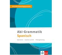 Abi-Grammatik Spanisch: Operatoren - Ausdruck und Stil - Prüfungstrainin (Poche)