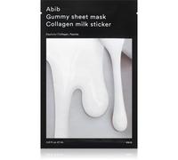 Abib Gummy Sheet Mask Collagen Milk Sticker masque visage hydratant avec effets apaisants 27 ml