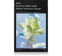 Abib Gummy Sheet Mask Sedum Hyaluron Sticker masque hydratant en profondeur effet lissant 27 ml