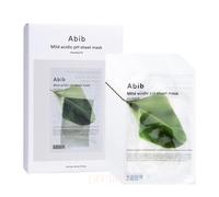 Abib Masque en tissu au pH légèrement acide - Heartleaf Fit, 10 pièces