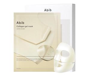 Abib Masque Gel Au Collagène Et À La Gelée De Rose De Jéricho (Nourrissant) Masque Coréen Végétalien Au Collagène, Rafraîchissant Et Nourrissant À L'Acide Hyaluronique Et Hydrogel 4 Feuilles