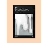 Abib Masque tissu pour le visage au collagène Gummy Sheet Mask Collagen Milk Sticker - 27 ml / 1 pc