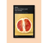 Abib Masque visage en tissu aux vitamines Gummy Sheet Mask Vita Sticker - 27 ml / 1 pc