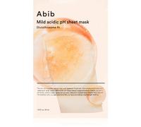 Abib Mild Acidic pH Sheet Mask Glutathiosome Fit masque tissu éclat pour un effet naturel 30 ml