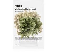 Abib Mild Acidic pH Sheet Mask Jericho Rose Fit masque hydratant en tissu à effet rafraîchissant 30 ml