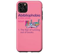 Abibliophobia Définition de Lecture Nerd Book Lovers Geek Girls Coque pour iPhone 11 Pro Max