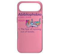 Abibliophobia Définition de Lecture Nerd Book Lovers Geek Girls Coque pour iPhone Air