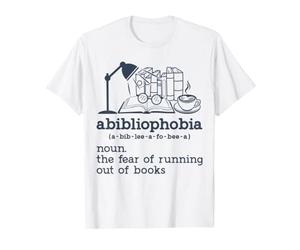 Abibliophobia, lecteur de libraire, amateur de livres T-Shirt