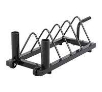 Abician Rack Squat Support d’haltère Repose Barre Musculation avec Poignée de Transport Noir