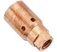 abicor Binzel 142.0133.10 Contact cuivre pointe Support pour torche de soudage, filetage M6 x m10 x 1, longueur : 23,2 mm (Lot de 10)