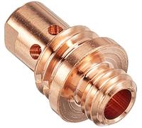 abicor Binzel 142.0171 Contact cuivre pointe Support pour torche de soudage, filetage M6 x m10, longueur 25,5 mm (Lot de 10)