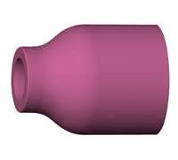 abicor Binzel 701.0319 gaz Buse en céramique pour abitig Grip 9, 20 et 20 SC Lampe torche de soudage, version standard pour gaz, objectif Diamètre : 25,5 mm de longueur, 9,5 mm, n ° 6 Taille (Lot de 10)