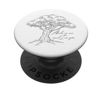 Abide in Me and I in You I Am The Vine John 15:4-5 Arbre PopSockets PopGrip Adhésif
