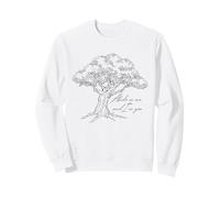 Abide in Me and I in You I Am The Vine John 15:4-5 Arbre Sweatshirt