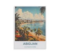 Abidjan Côte d’Ivoire，Jigsaw Puzzle 1000 Pièces Puzzles Adultes Enfants Intéressant 1000 Pièces Puzzle Personnalisé Jouets（75x50cm）-HL68